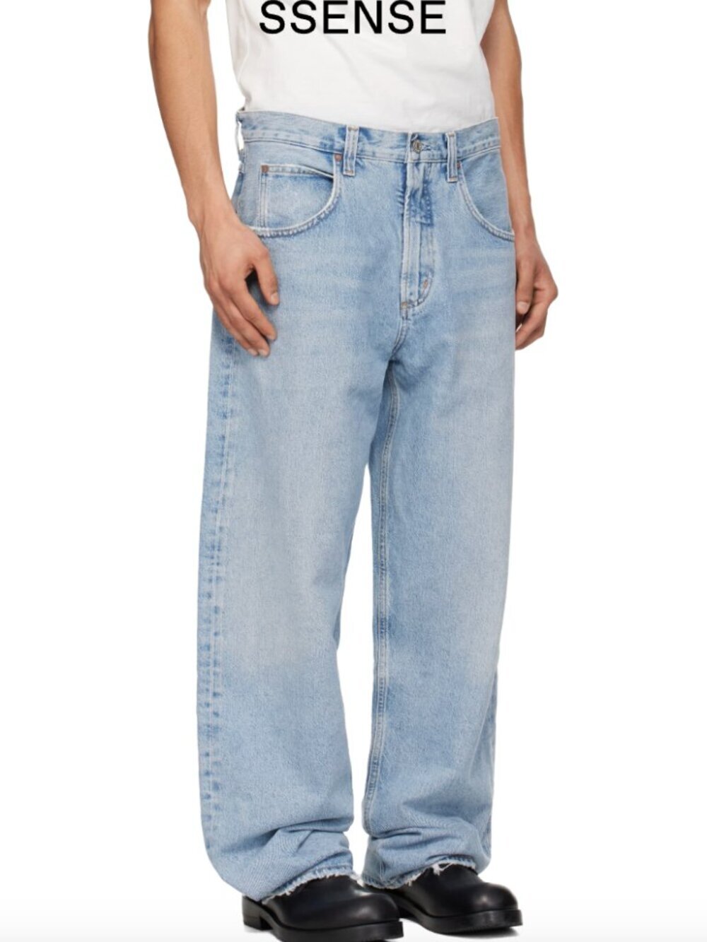 Agolde Fusion Jeans in Ratio - 28" - Picture 4 of 16